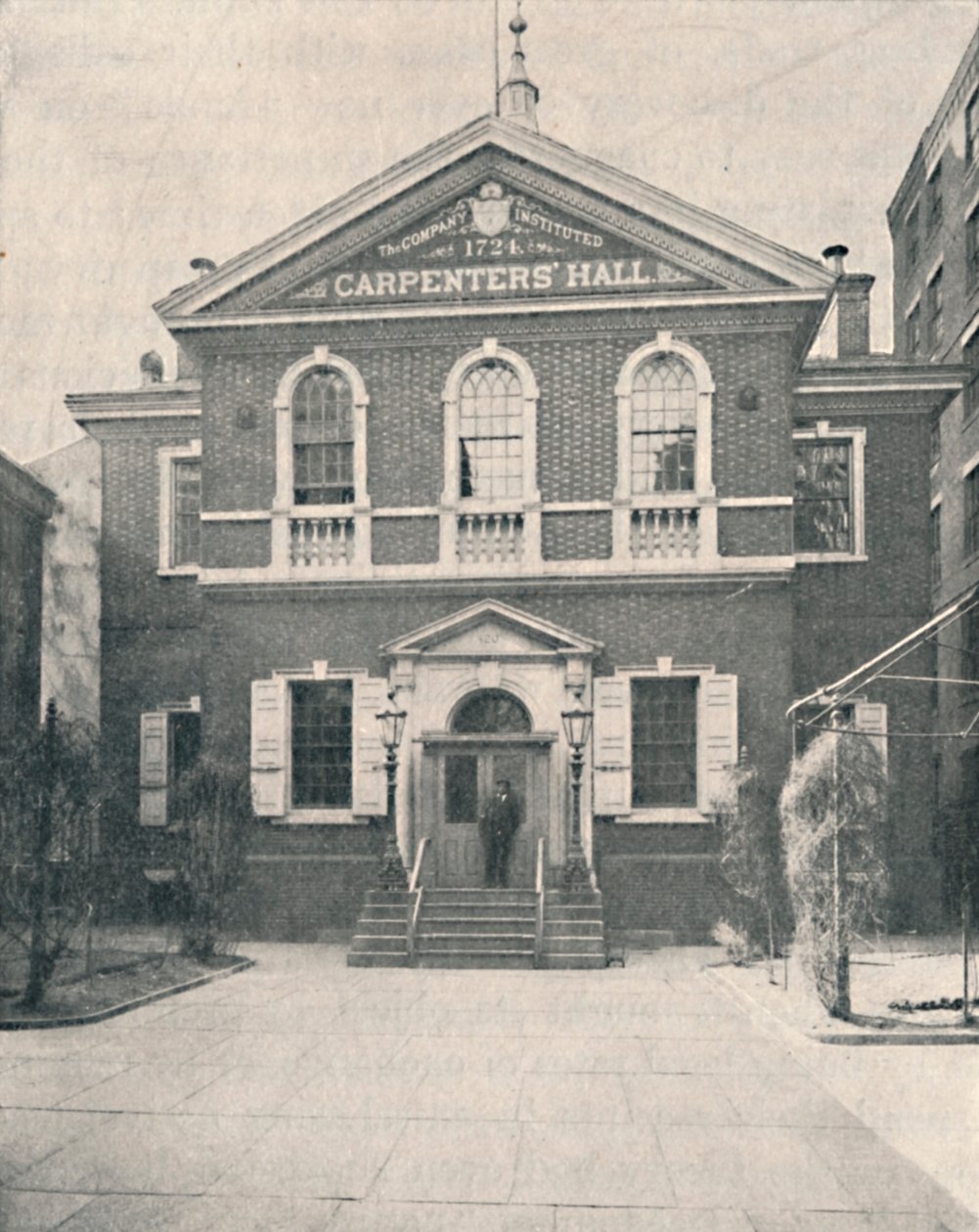 Carpenters Hall, Philadelphia, 1904 alkotó: Unbekannt