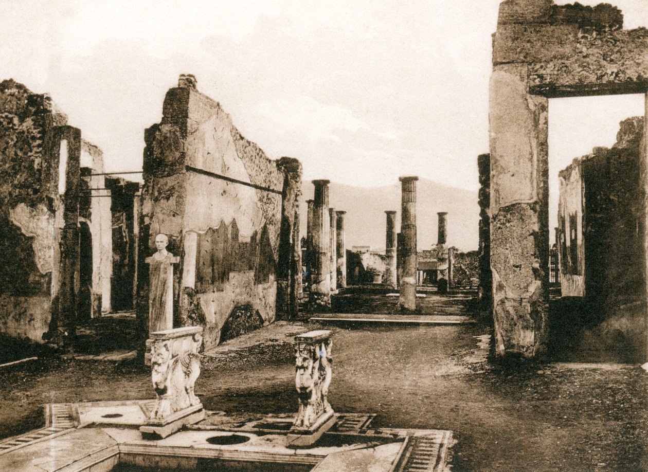 Cornelio Rufo háza, Pompeii, Olaszország, 1900-as évek alkotó: Unbekannt