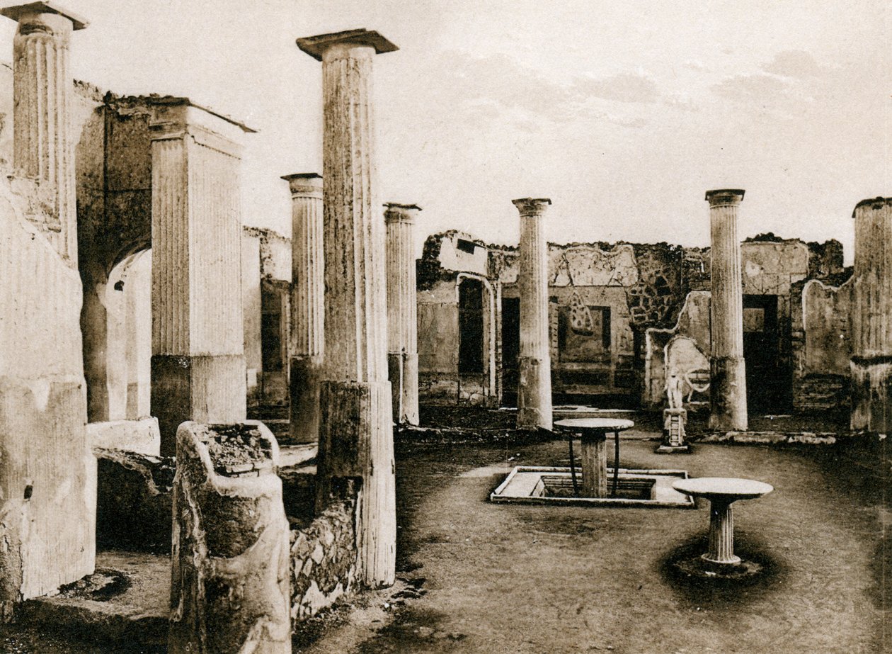 Marco Olconio háza, Pompeii, Olaszország, 1900-as évek alkotó: Unbekannt