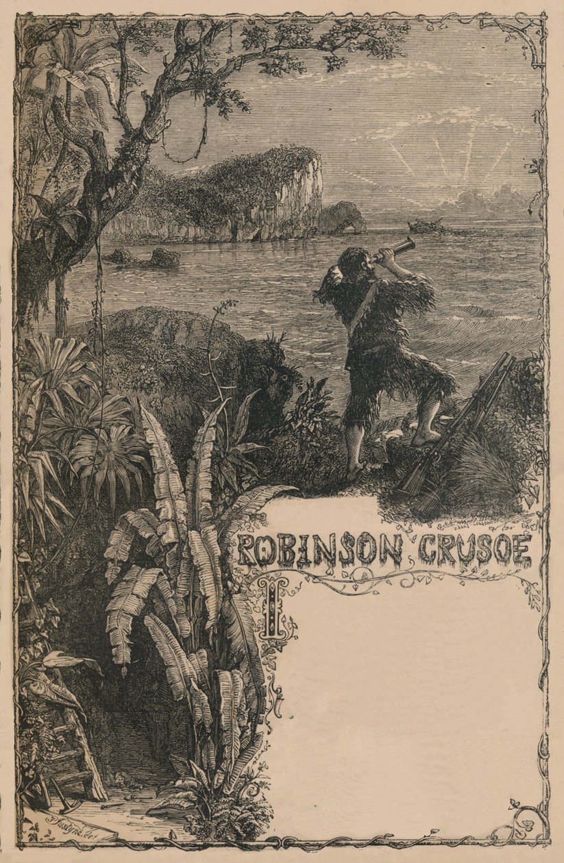 Cassells Robinson Crusoe, 1870 alkotó: Unbekannt