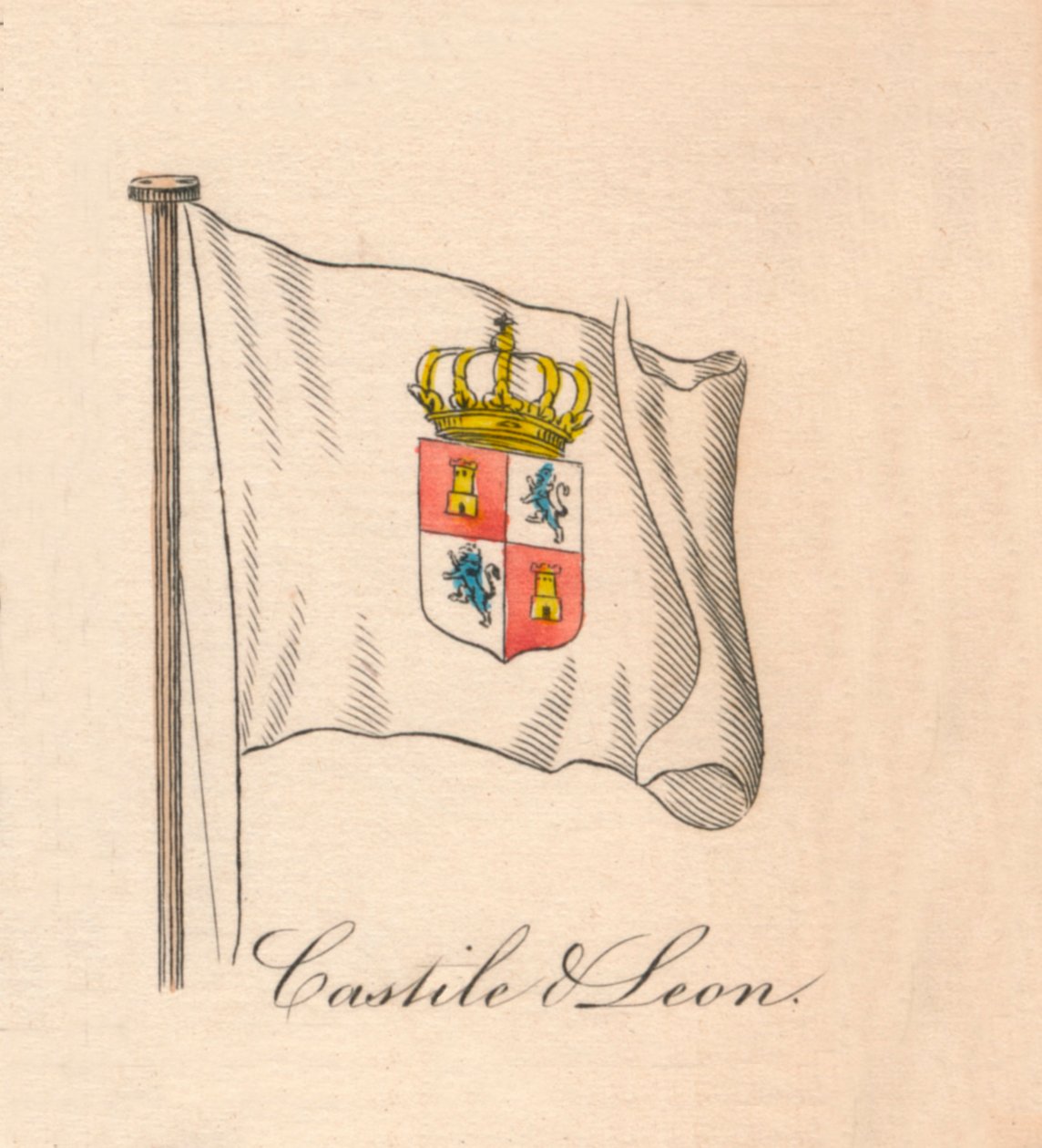 Kasztília és Leon, 1838 alkotó: Unbekannt
