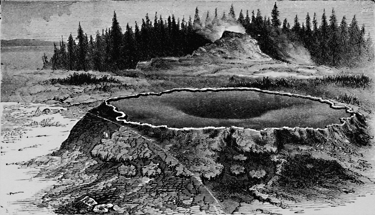 Várgejzír és Tűzmedence, 1873, 1883 alkotó: Unbekannt
