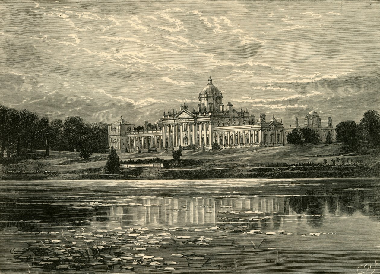 Castle Howard: Déli front, 1898. alkotó: Unbekannt