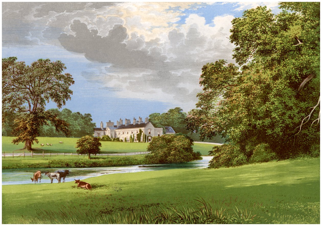 MacGarrett kastély, Mayo megye, Írország, Lord Oranmore otthona, 1880 alkotó: Unbekannt