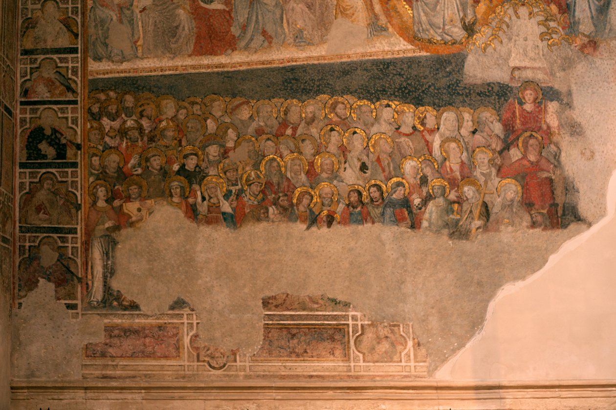 Katedrális (Szent Mária székesegyház). A kolostor. A kápolna (San Blas). Falfestmények. alkotó: Unbekannt