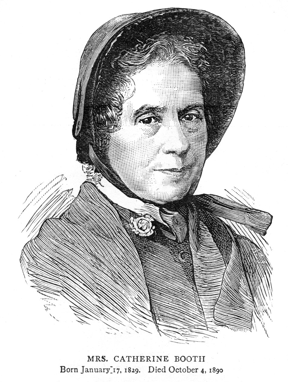 Catherine Booth, William Booth felesége, az Üdvhadsereg brit alapítója, 1890 alkotó: Unbekannt