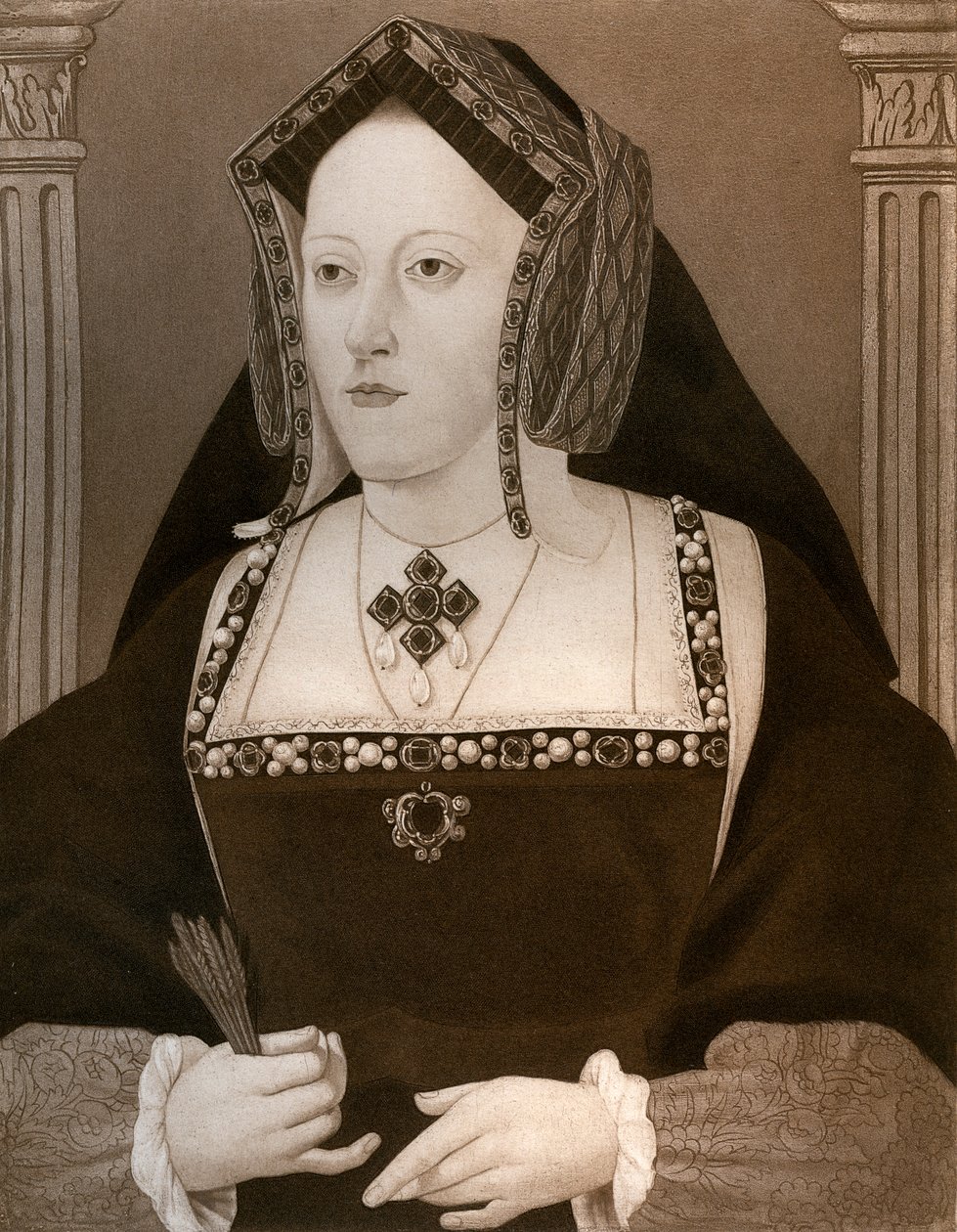 Aragóniai Katalin, c1515, 1902 alkotó: Unbekannt