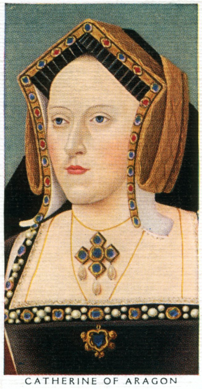 Aragóniai Katalin, VIII. Henrik első felesége, 1530 körül, 20. század eleje alkotó: Unbekannt