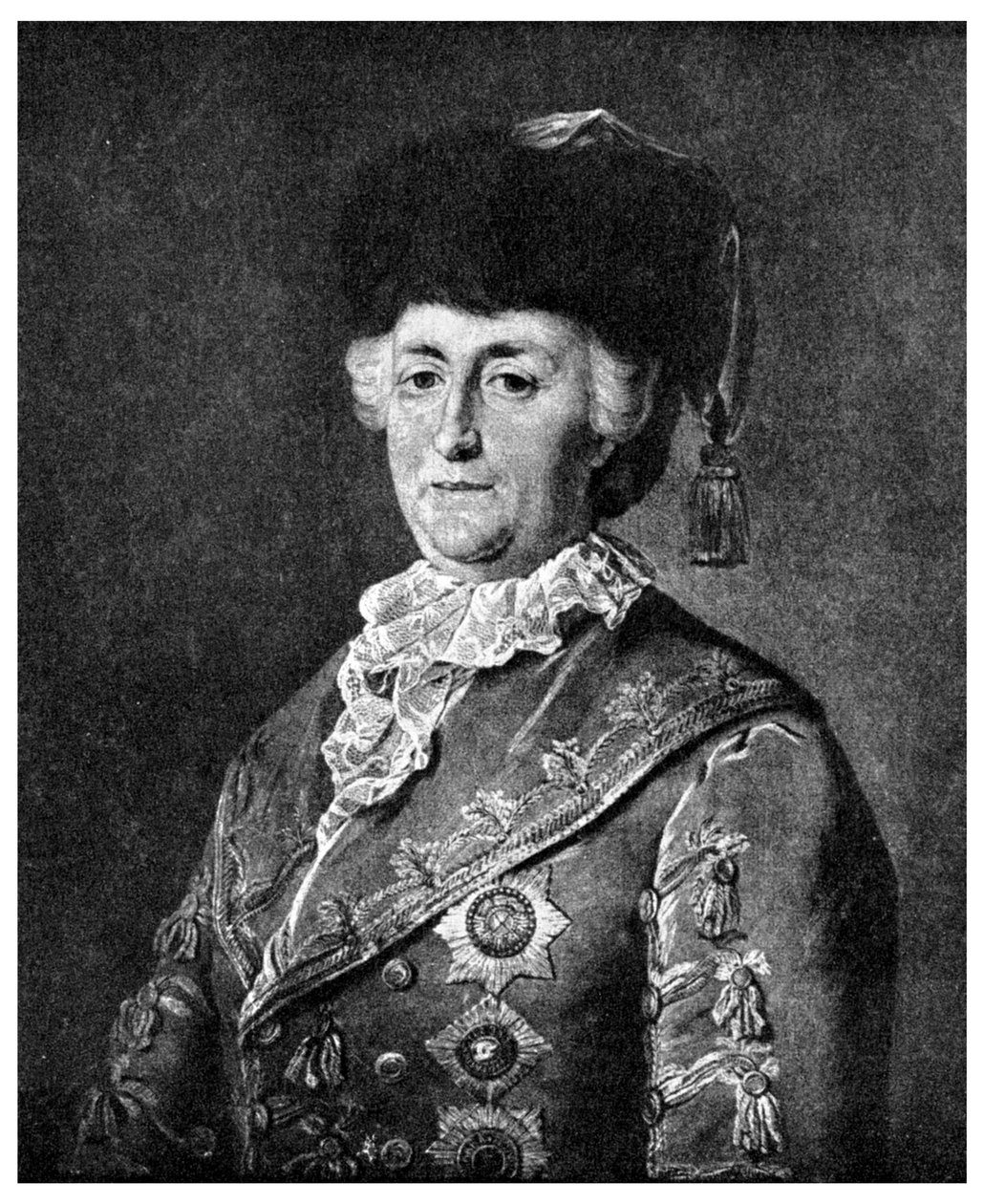 Nagy Katalin, Oroszország császárnője, 1787, 1956 alkotó: Unbekannt