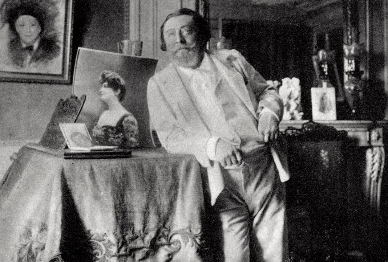 Catulle Mendes francia költő és levélember, 1906 alkotó: Unbekannt