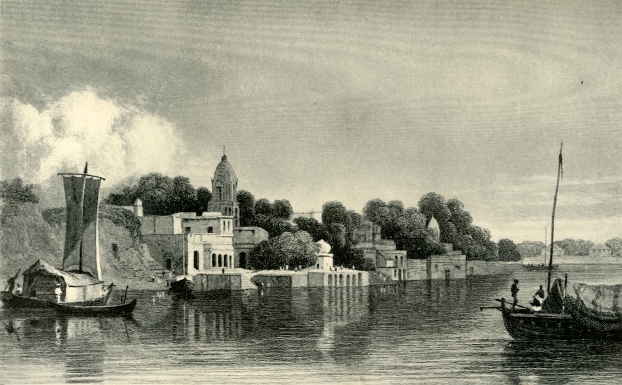 Cawnpore – Lord Roberts születési helye, 1820-as évek, 1901. alkotó: Unbekannt