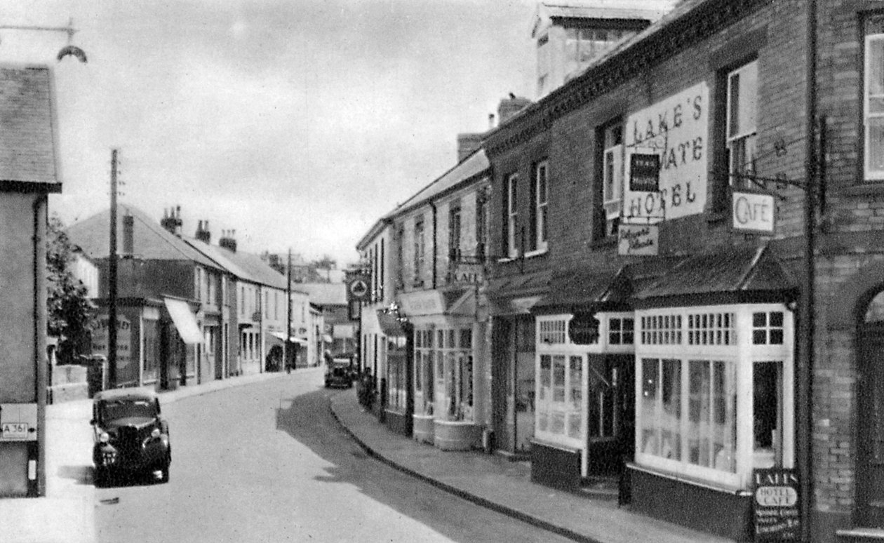 Caen Street, Braunton, Devon, XX. század eleje alkotó: Unbekannt