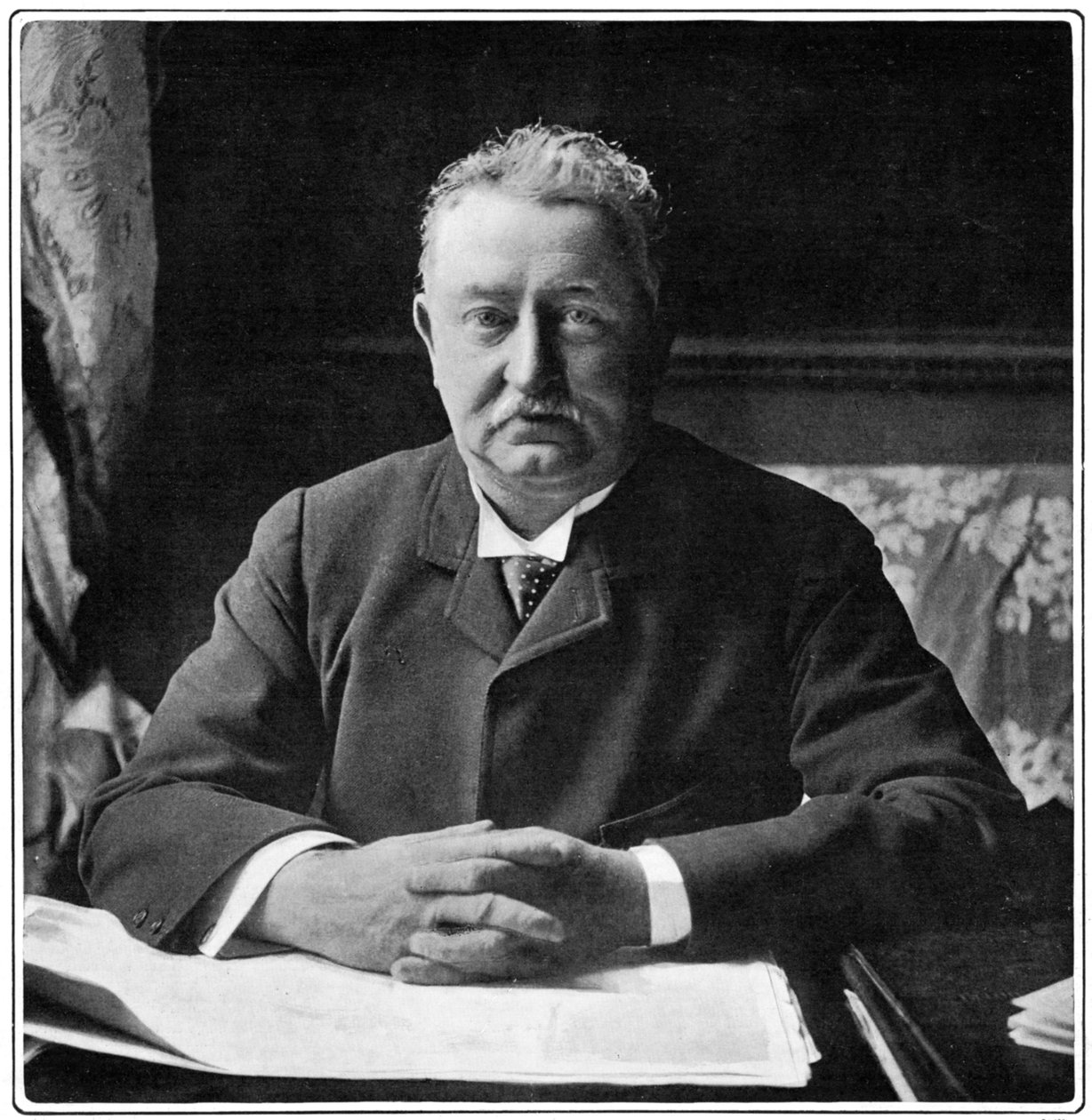 Cecil Rhodes, angol származású dél-afrikai vállalkozó és államférfi, 1901 alkotó: Unbekannt