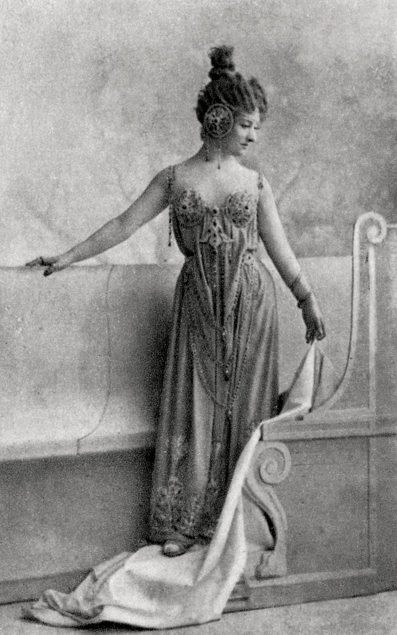 Cecile Sorel francia színésznő, 1893 alkotó: Unbekannt