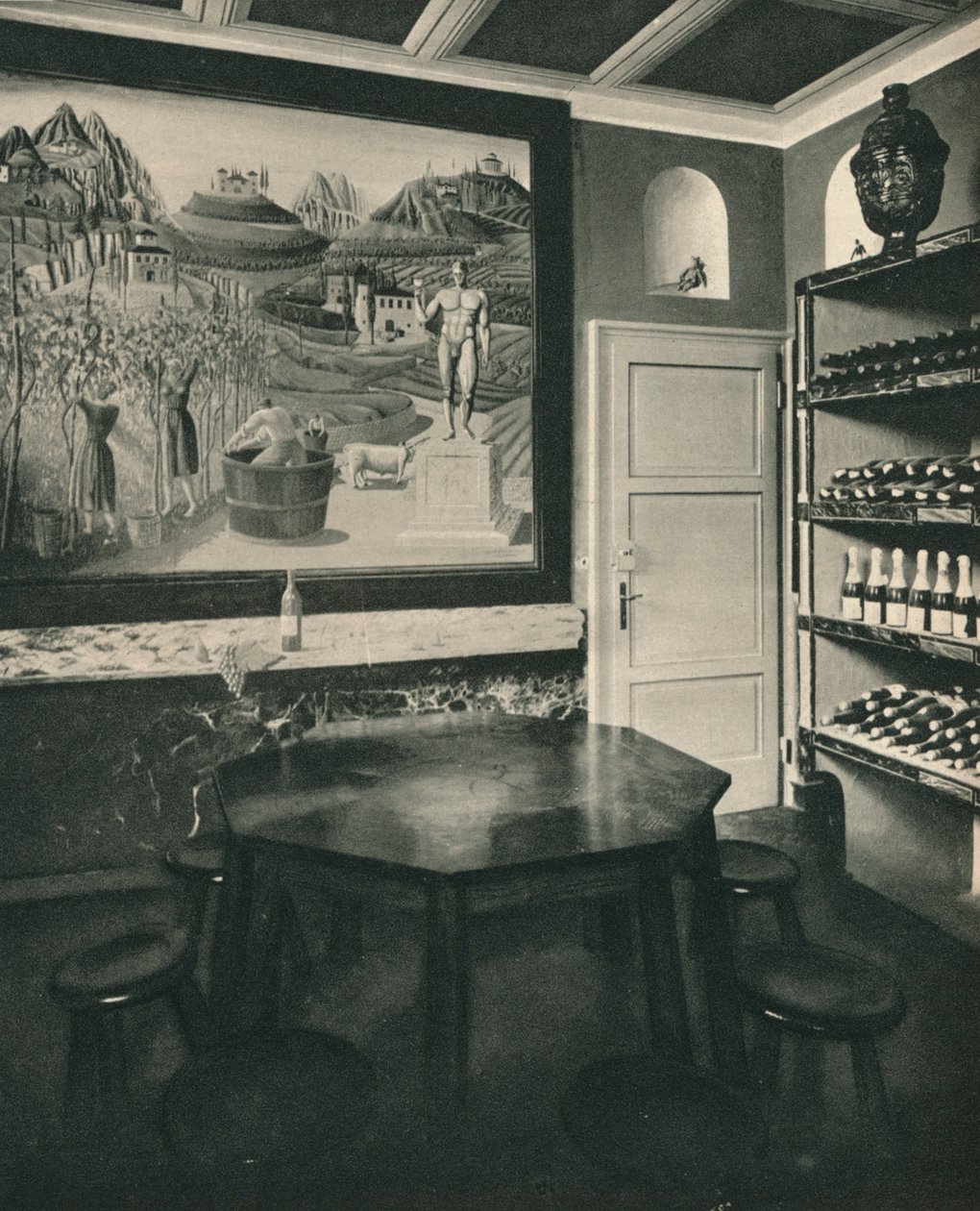 Pince a Sig Házban. Borletti, 1927 alkotó: Unbekannt