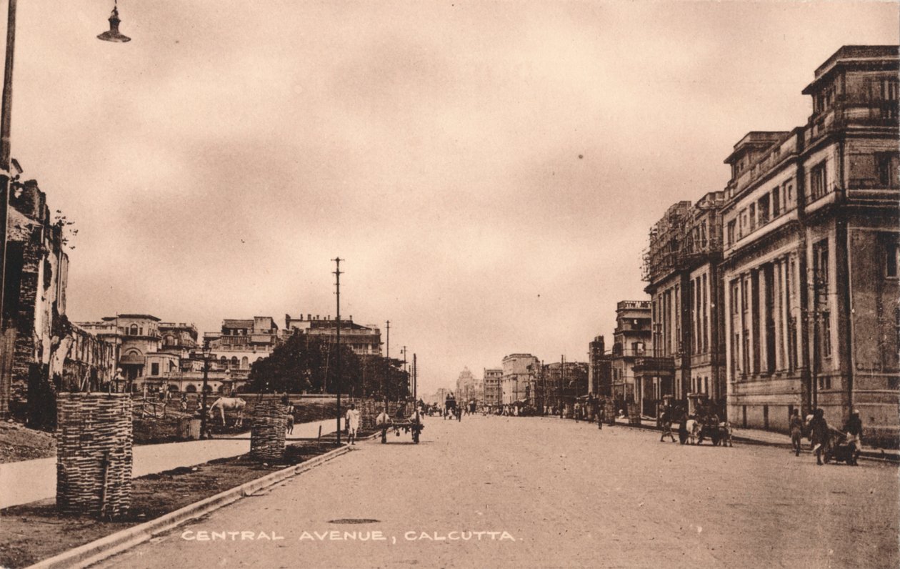 Central Avenue, Calcutta, 1900 alkotó: Unbekannt