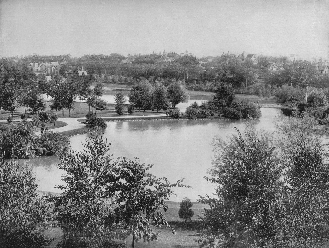 Central Park, Minneapolis, 1897. alkotó: Unbekannt