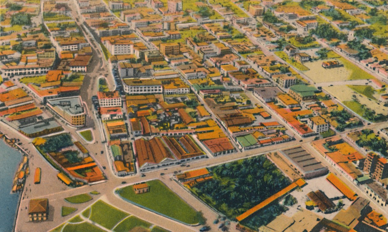 Barranquilla központi része, 1940-es évek alkotó: Unbekannt