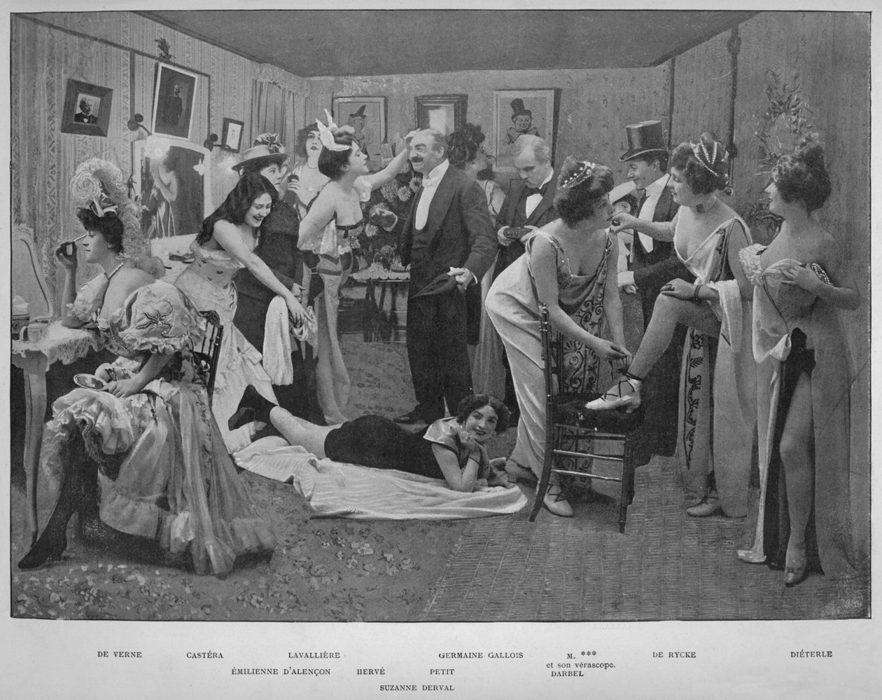 Ezek a hölgyek szórakoznak, 1900 alkotó: Unbekannt