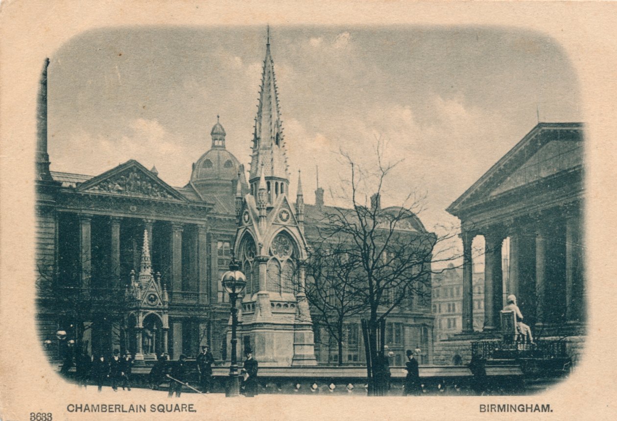 Chamberlain Square, Birmingham, 1905 alkotó: Unbekannt