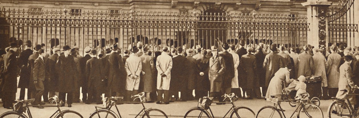Őrségváltás, Buckingham-palota, 1936. december 4. 1937 alkotó: Unbekannt