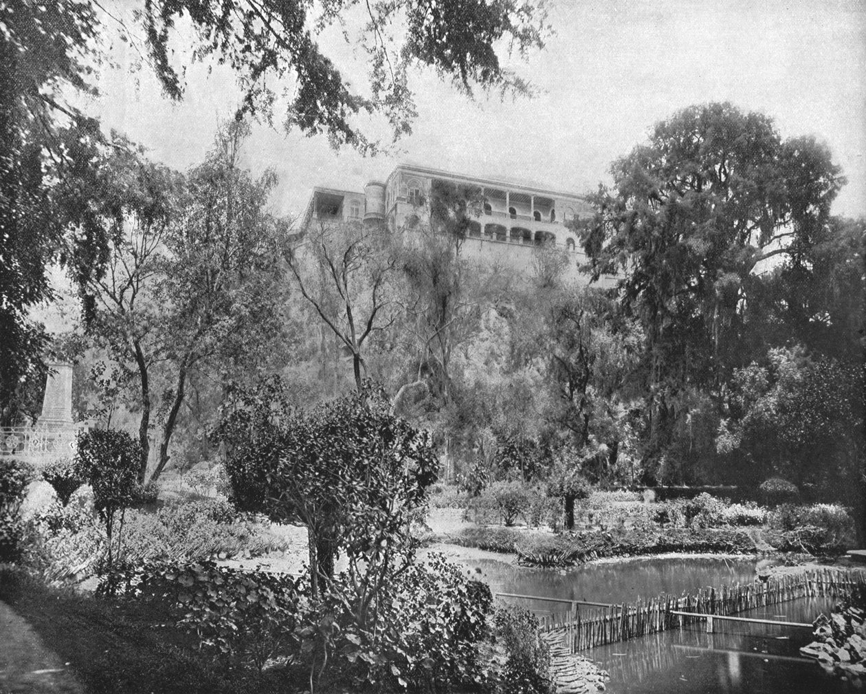 Chapultepec, Mexikóváros, Mexikó, c1900. alkotó: Unbekannt