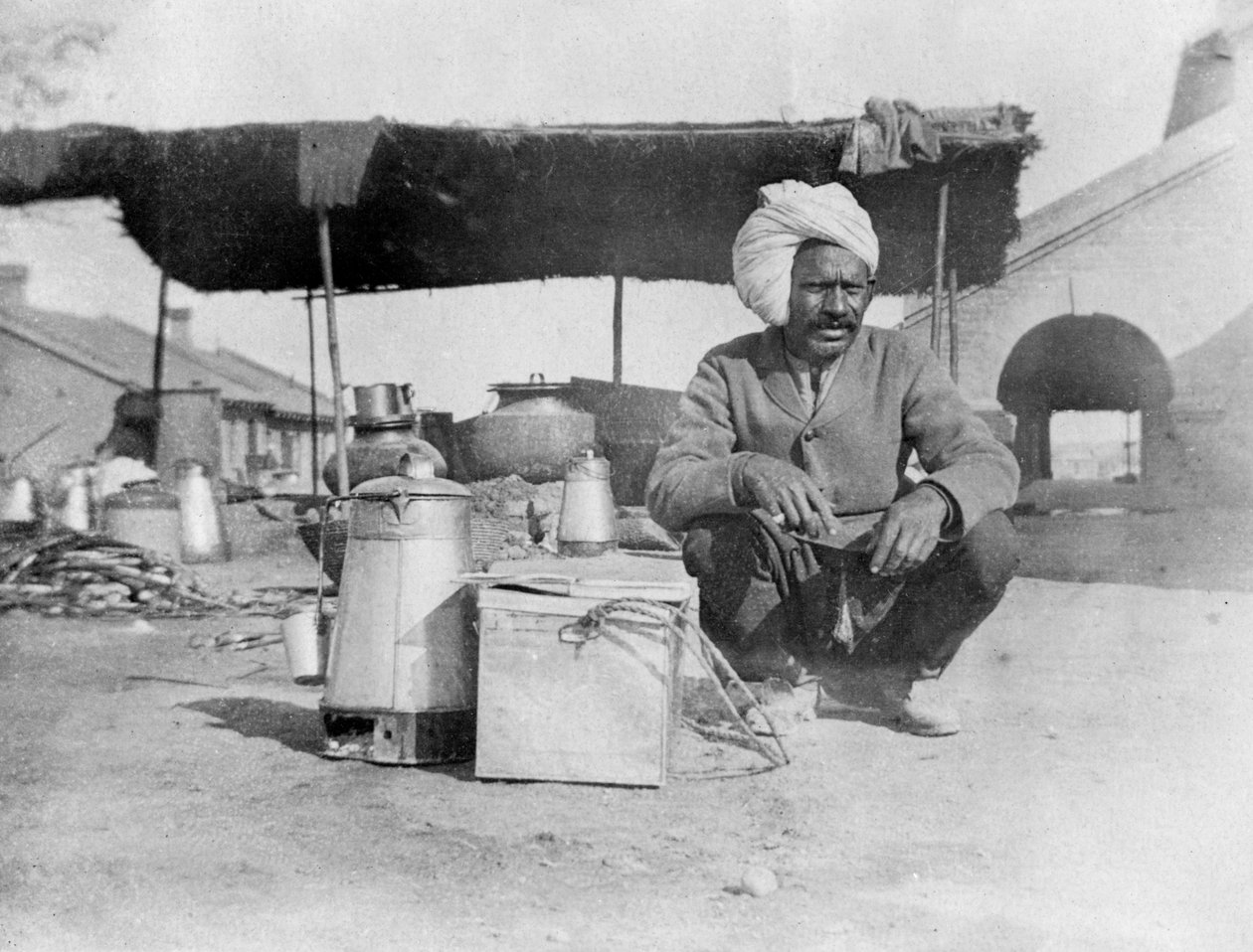 Char-wallah, Howshera, 1917 alkotó: Unbekannt