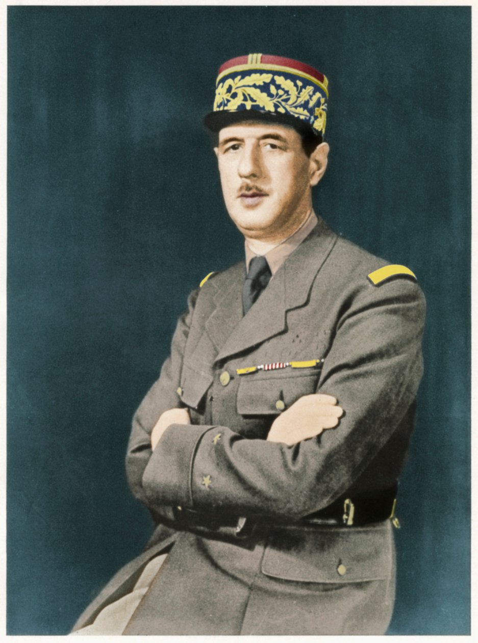 Charles Andre Joseph Marie De Gaulle, 1940 alkotó: Unbekannt