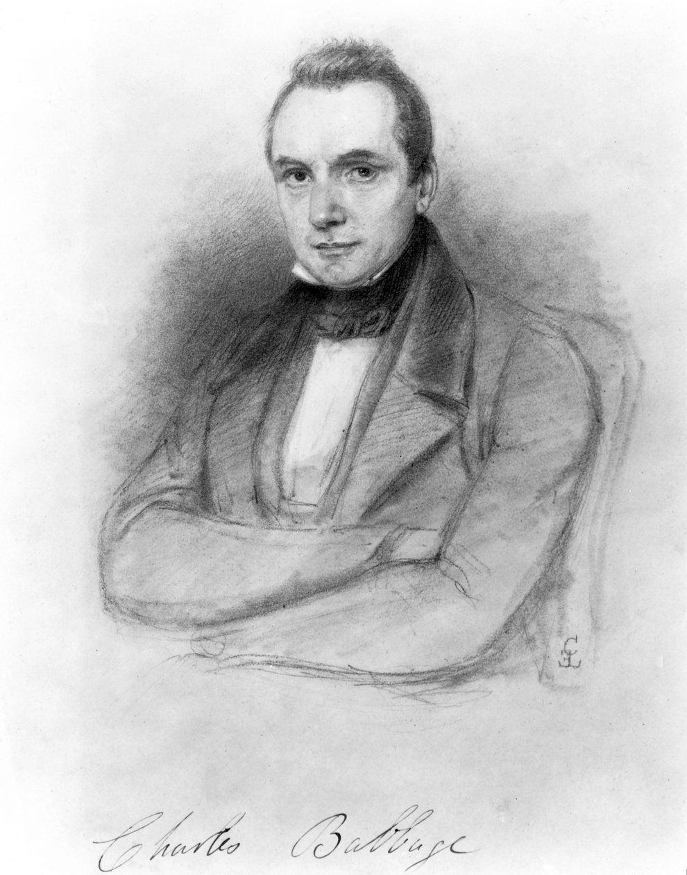 Charles Babbage, brit matematikus és a számítástechnika úttörője alkotó: Unbekannt