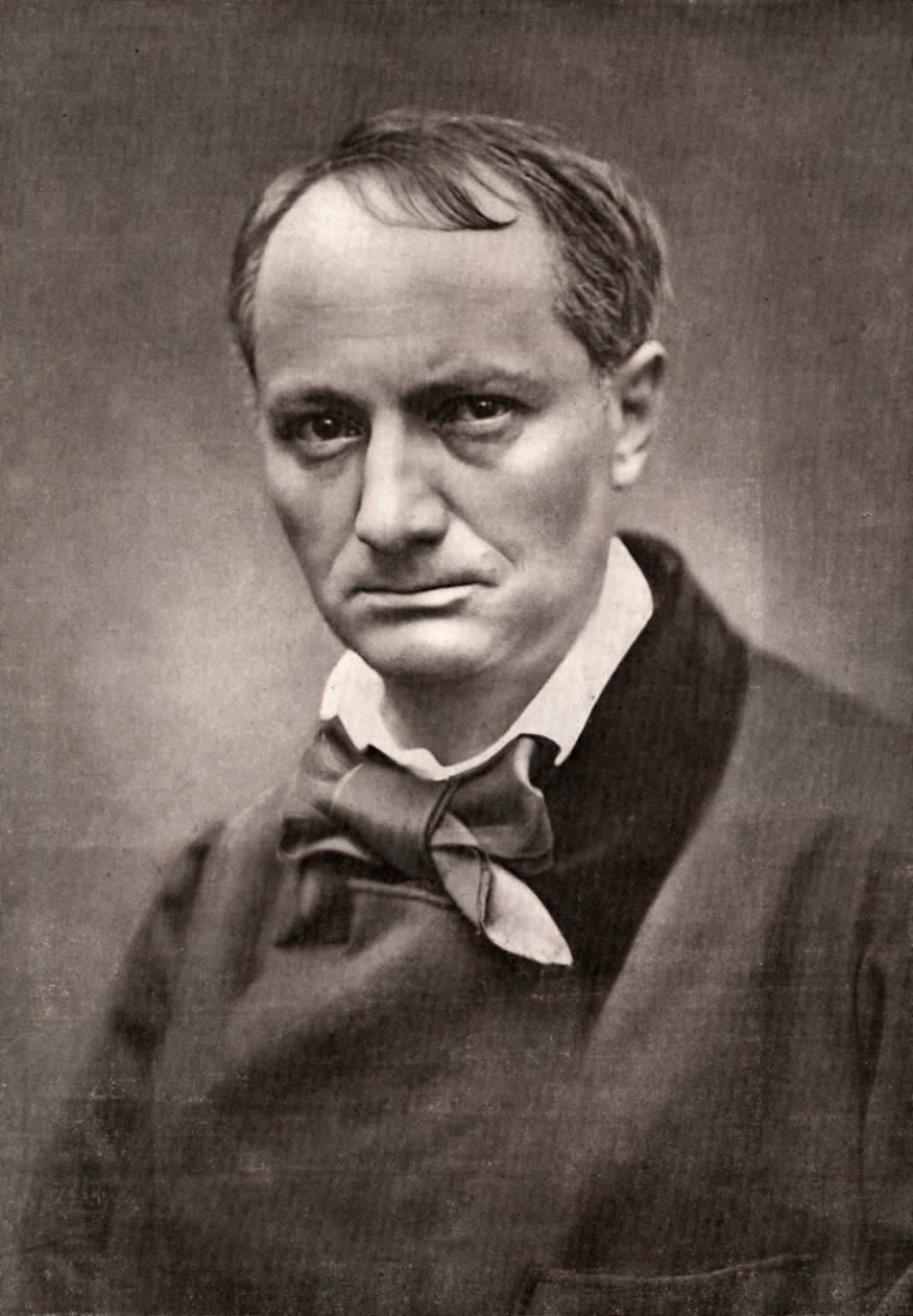 Charles Baudelaire, befolyásos francia költő, kritikus és műfordító, 19. század közepe alkotó: Unbekannt
