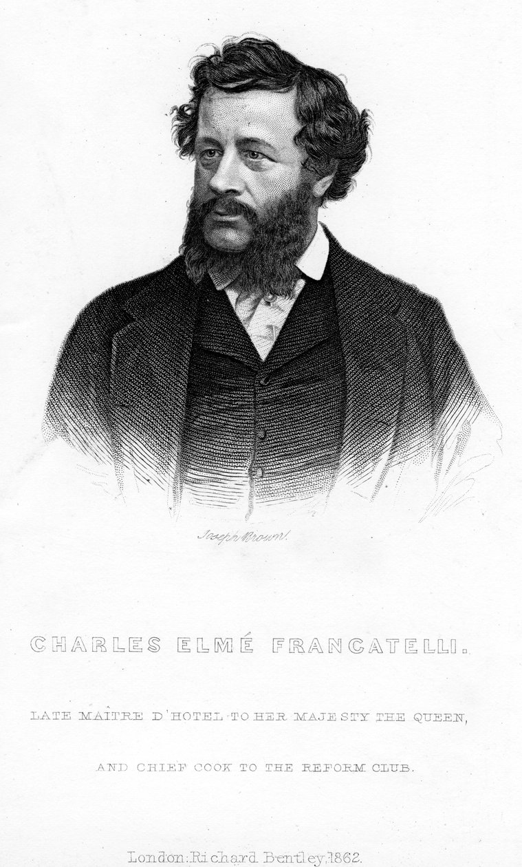 Charles Elme Francatelli, 1862 alkotó: Unbekannt