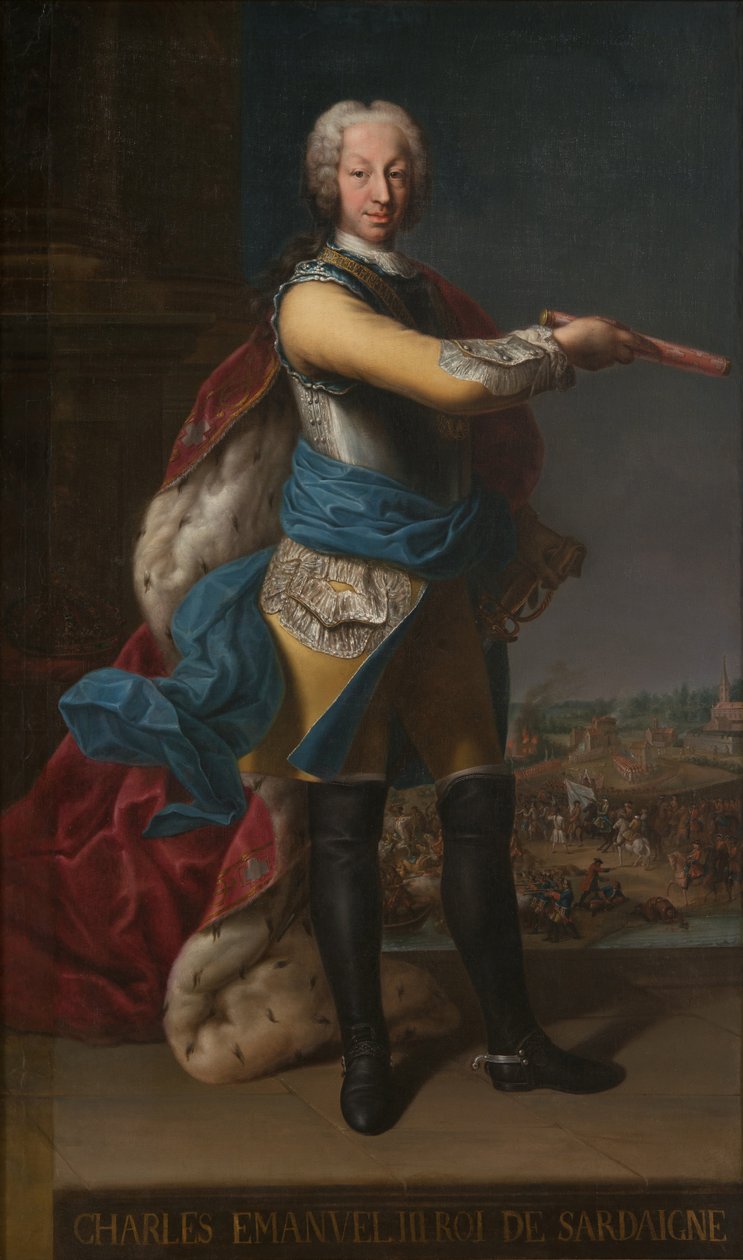 III. Károly Emmánuel 1701-1773, Savoyai herceg és Szardínia királya alkotó: Unbekannt