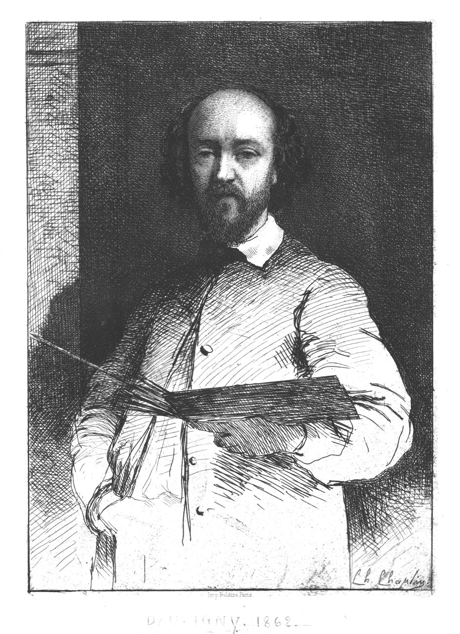 Charles François Daubigny, 1862. alkotó: Unbekannt