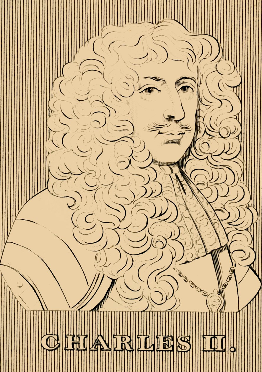 II. Károly, 1630-1685, 1830. alkotó: Unbekannt