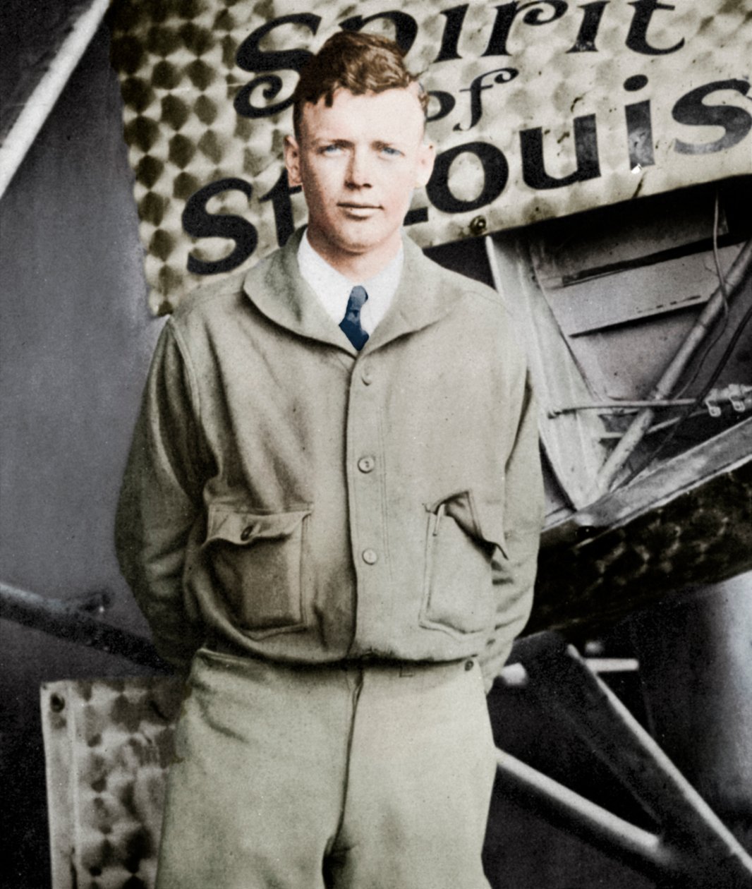 Charles Lindbergh, rekorddöntő repülő, 1927 alkotó: Unbekannt