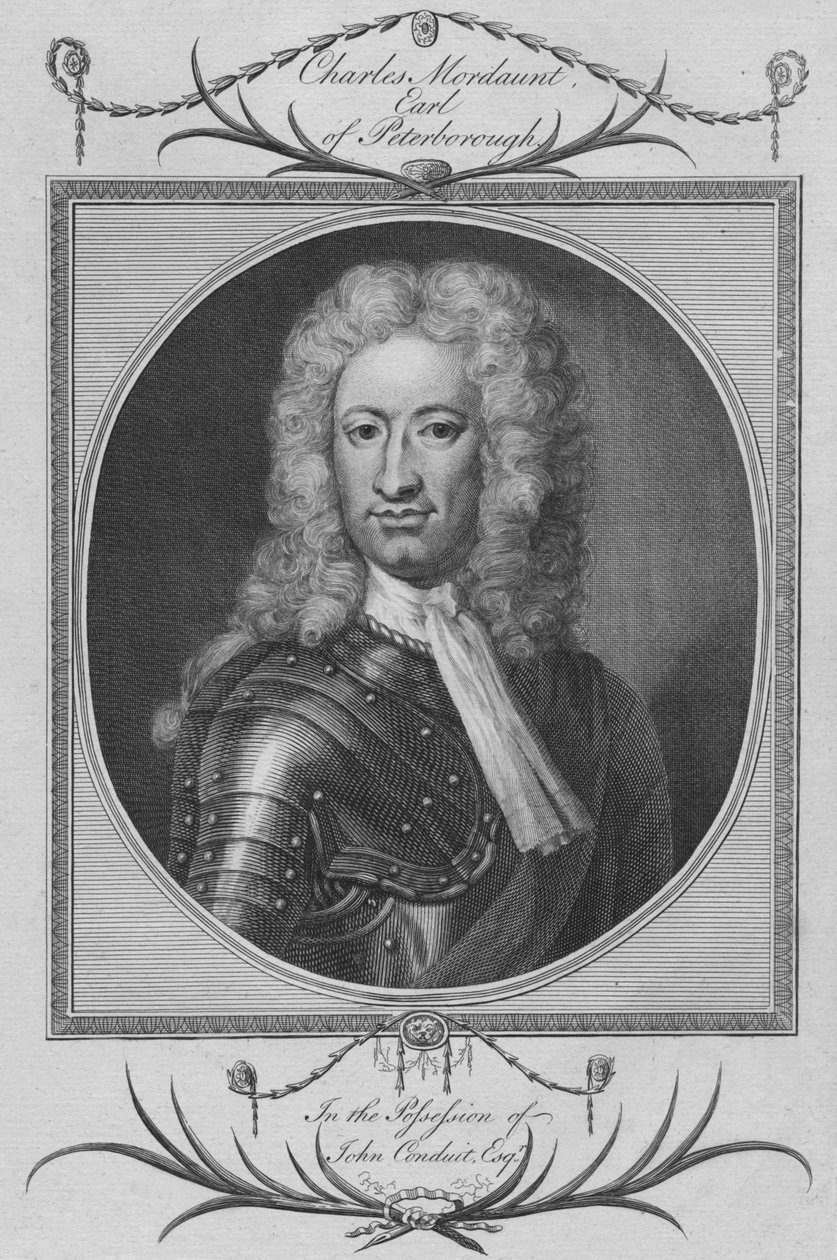 Charles Mordaunt, Peterborough grófja, 1784. alkotó: Unbekannt