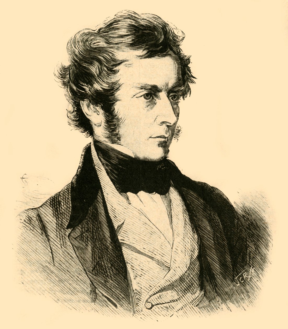 Charles Pelham Villiers brit politikus és a Szegényjogi Testület elnöke, 1844 c1890. alkotó: Unbekannt