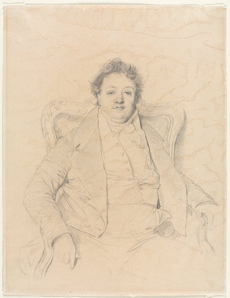 Charles Thévenin, Ingres után, 1800-as évek. alkotó: Unbekannt