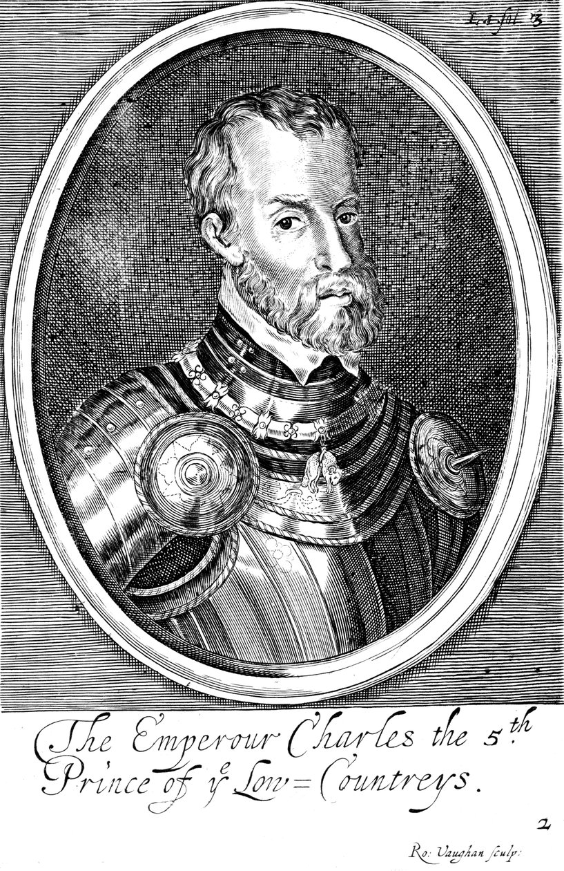 V. Károly spanyol király és római római császár 1519-ből, XVII alkotó: Unbekannt