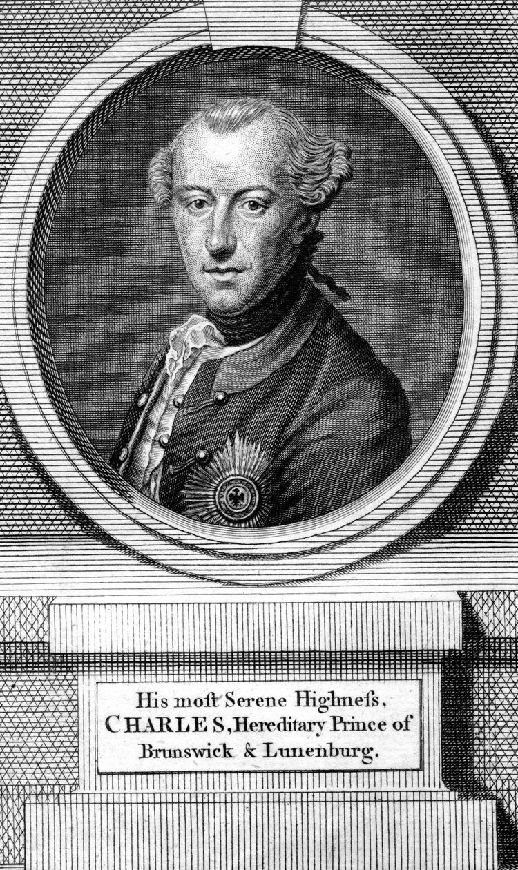 Charles Vilmos Ferdinánd, Brunswick hercege, 1735-1806 alkotó: Unbekannt