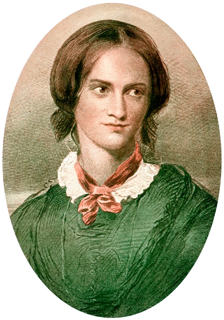 Charlotte Bronte 1816-1855, angol regényíró, 1908-1909 alkotó: Unbekannt