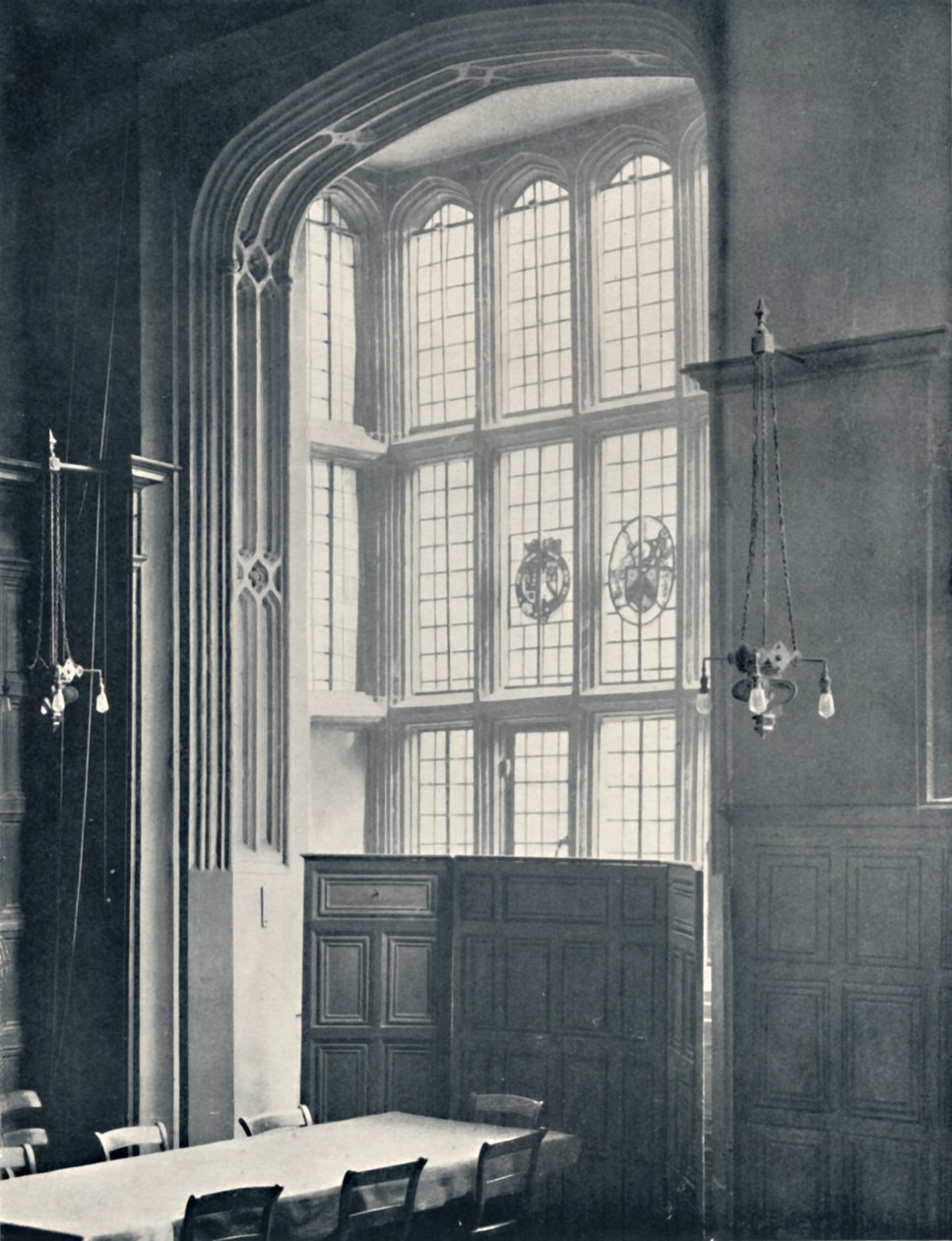 Charterhouse. Az öböl belseje az ebédlőben, 1925 alkotó: Unbekannt