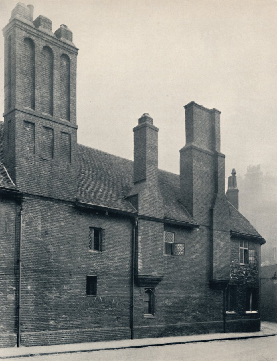 Charterhouse. Mosó udvar, külső, nyugati front, 1925 alkotó: Unbekannt