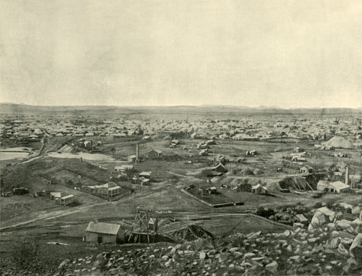 Charters Towers Goldfield, 1901. alkotó: Unbekannt