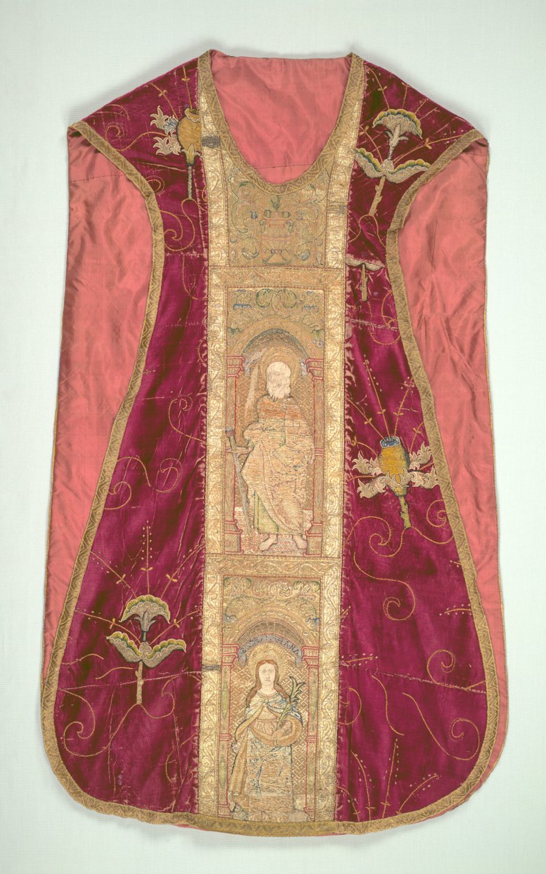Chasuble, 1500-1520. alkotó: Unbekannt