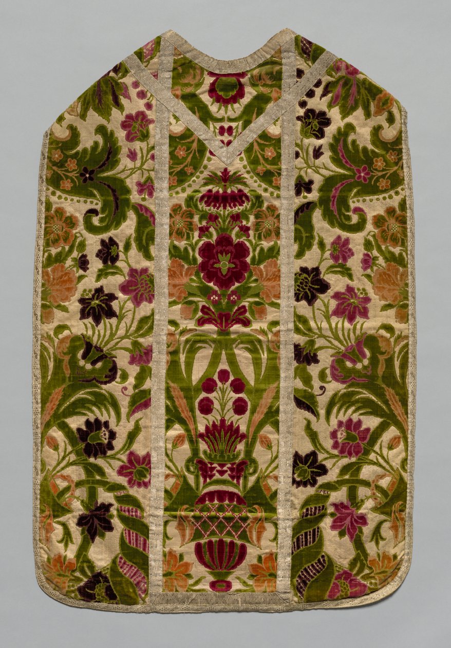 Chasuble, Stole, BurseCorporal Case és Maniple, 1600-1700 körül. alkotó: Unbekannt