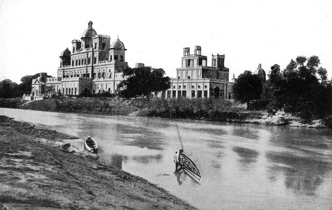 Chattar Manzil palota, Lucknow, India, XX. század alkotó: Unbekannt