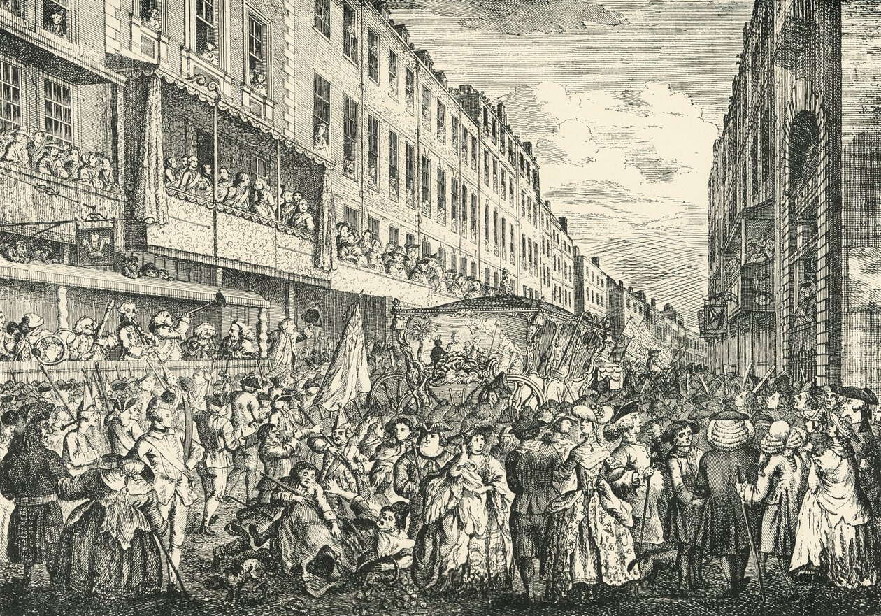Olcsó a polgármesterek napján, 1761, 1925. alkotó: Unbekannt
