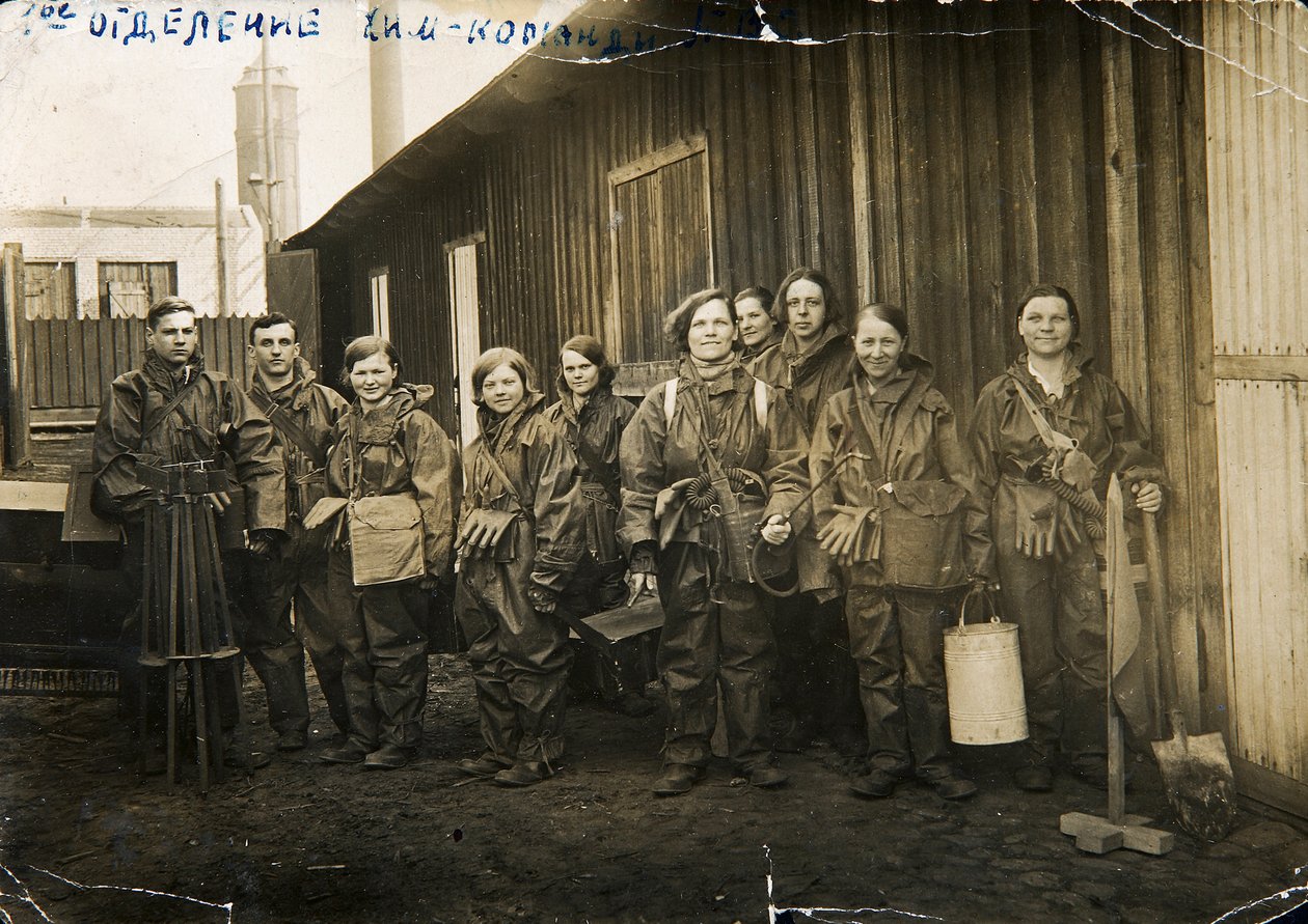 PVChO vegyvédelmi egység, Szovjetunió, 1930-as évek alkotó: Unbekannt
