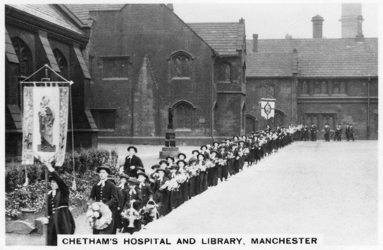 Chethams Kórház és Könyvtár, Manchester, 1937 alkotó: Unbekannt